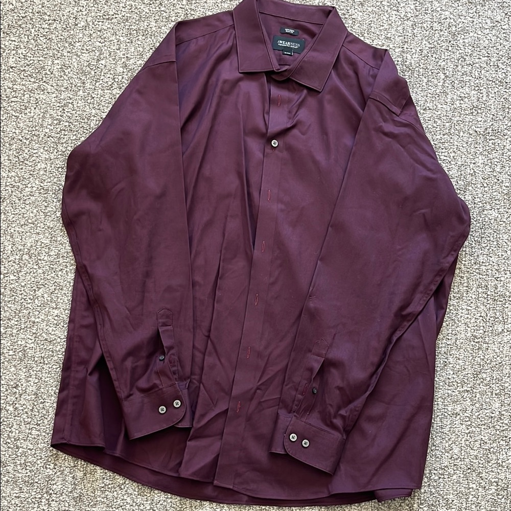 Men's Burgundy Shirt